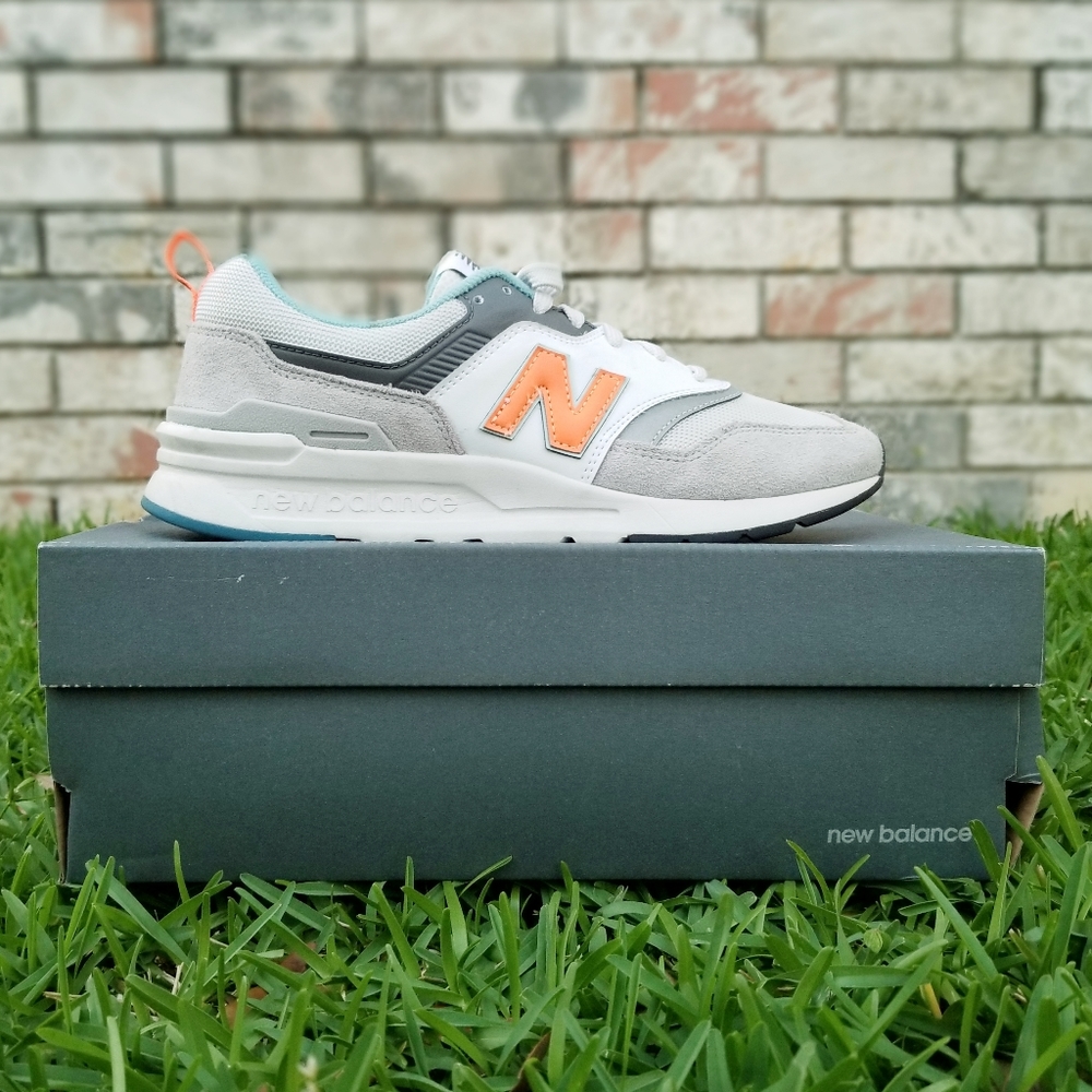 Size 8 (9.5w) - New Balance 997H Gray Dark Mango Rain Cloud 2019